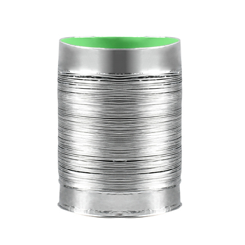 Телескопична двупластова дебела вентилационна тръба с алуминиево фолио за кухня и баня