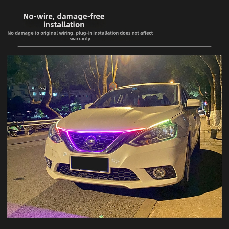 Univerzálne denné svetlá pre kapotu | Model: Universal hood daytime running lights; Kompatibilita: Universal; Zhoda: originálny výrobca; Značka: Not yingman