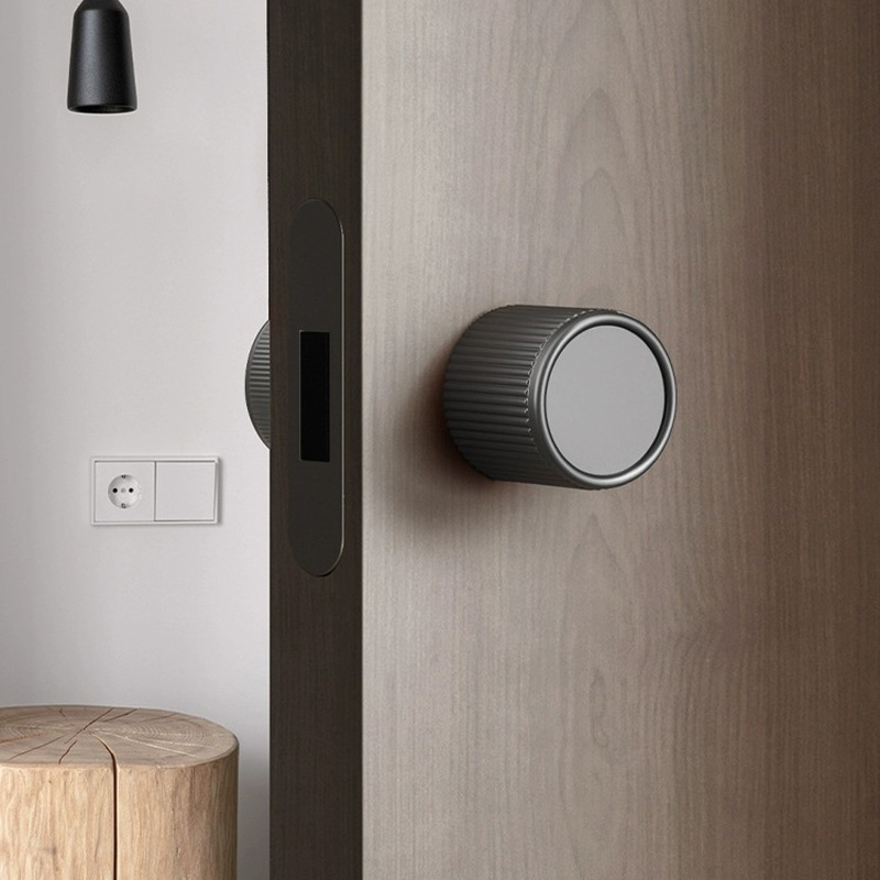 Zámok na rukoväť s integrovanou rukoväťou, zliatina zinku, model 5831, moderný minimalistický dizajn pre vnútorné dvere