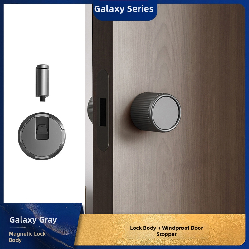 Zámok na rukoväť s integrovanou rukoväťou, zliatina zinku, model 5831, moderný minimalistický dizajn pre vnútorné dvere