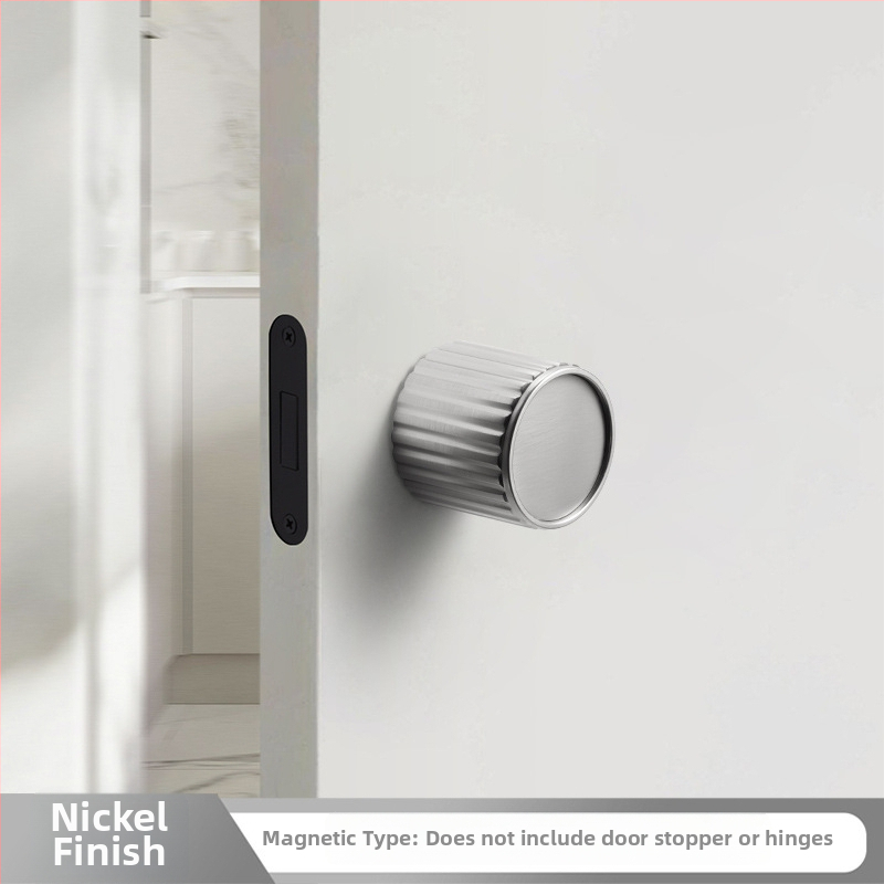 Zámok na rukoväť s integrovanou rukoväťou, zliatina zinku, model 5831, moderný minimalistický dizajn pre vnútorné dvere