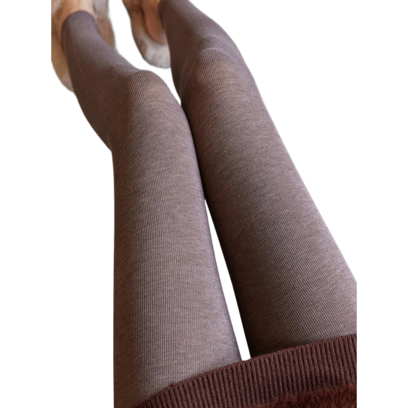 Γυναικείες ελαστικές leggings φθινοπωρίου με ψηλή μέση, αναπνεύσιμη Spandex ανάμιξη, μήκος 9/10, μεσαίο πάχος, χαλαρή εφαρμογή