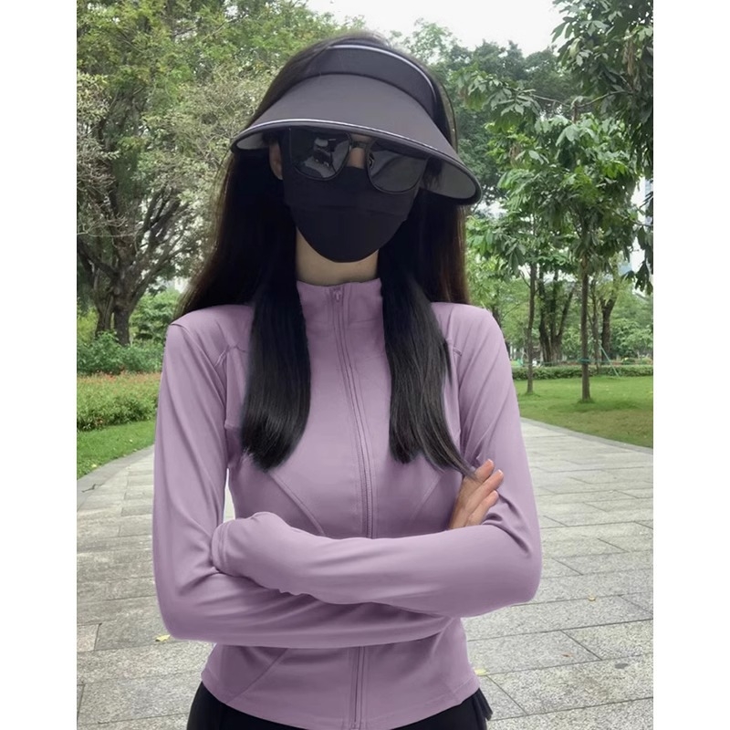 Dámsky UV ochranný kardigan, štíhla silueta, krátka bunda, polyester, rýchloschnúci, UPF50+