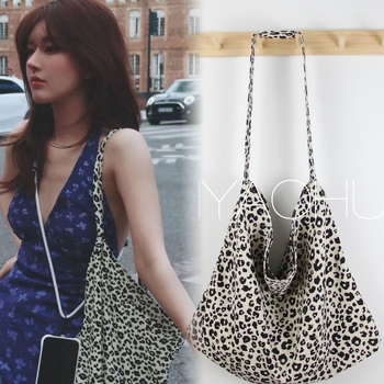 Corduroy Tote Bag με ανοιχτή τσέπη, Unisex στυλ, Οριζόντιο τετράγωνο σχήμα