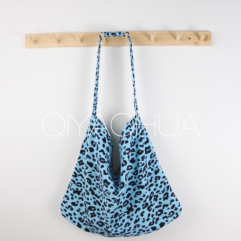 Corduroy Tote Bag με ανοιχτή τσέπη, Unisex στυλ, Οριζόντιο τετράγωνο σχήμα