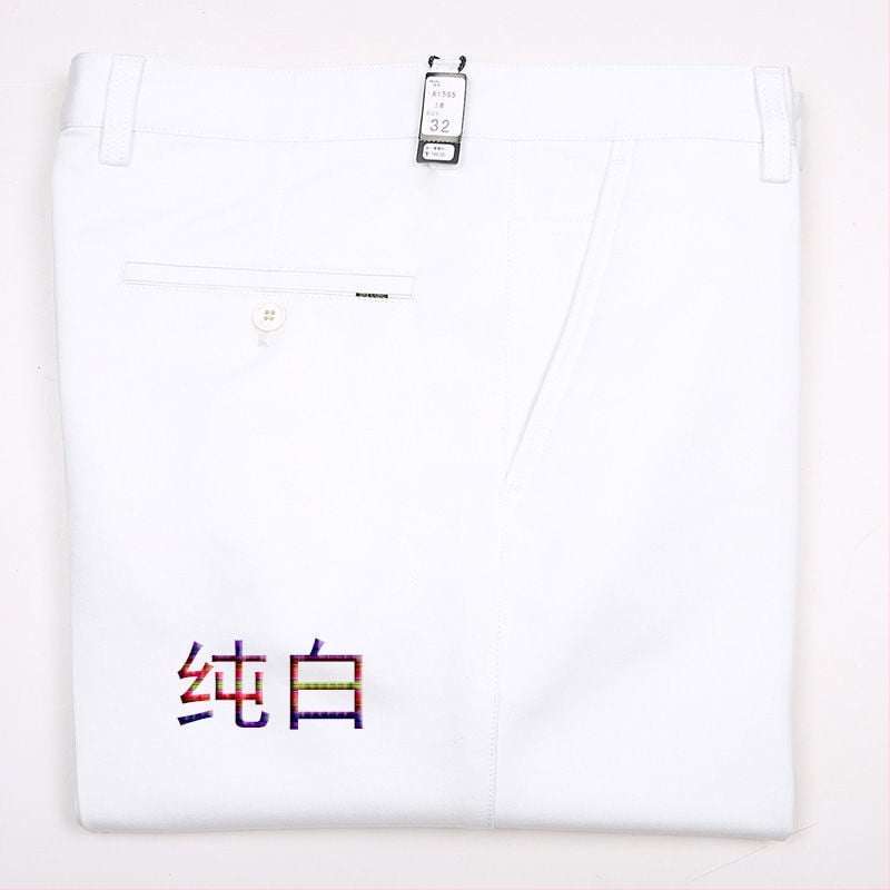 Ανδρικά casual παντελόνια με ψηλόμεση γραμμή και ίσια εφαρμογή, ελαστικό ύφασμα Modal (υψηλή ελαστικότητα; ύφασμα Modal; άνοιξη)