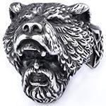 Rozsdamentes acél gyűrű levél alakú formával, köves díszítéssel, uniszex divat ékszer