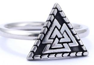 Rozsdamentes acél gyűrű levél alakú formával, köves díszítéssel, uniszex divat ékszer