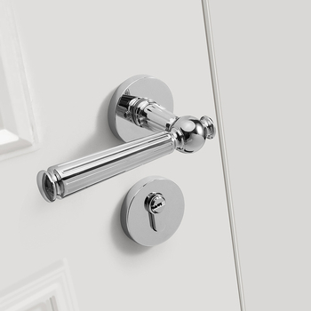 Sada kľučiek pre interiérové dvere, delený dizajn, zliatina zinku, model F15-B30, hrúbka dverí 35–50 mm, prispôsobenie