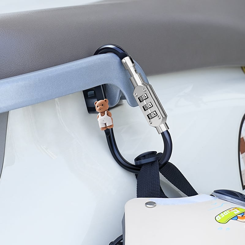 Замок за каска за електрически велосипеди и мотори - анти-крадба, фиксираща закачалка (Brand: Kepu; Style: Modern simplicity)