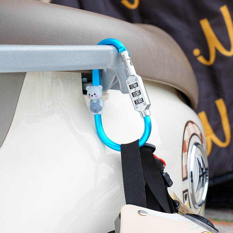 Замок за каска за електрически велосипеди и мотори - анти-крадба, фиксираща закачалка (Brand: Kepu; Style: Modern simplicity)