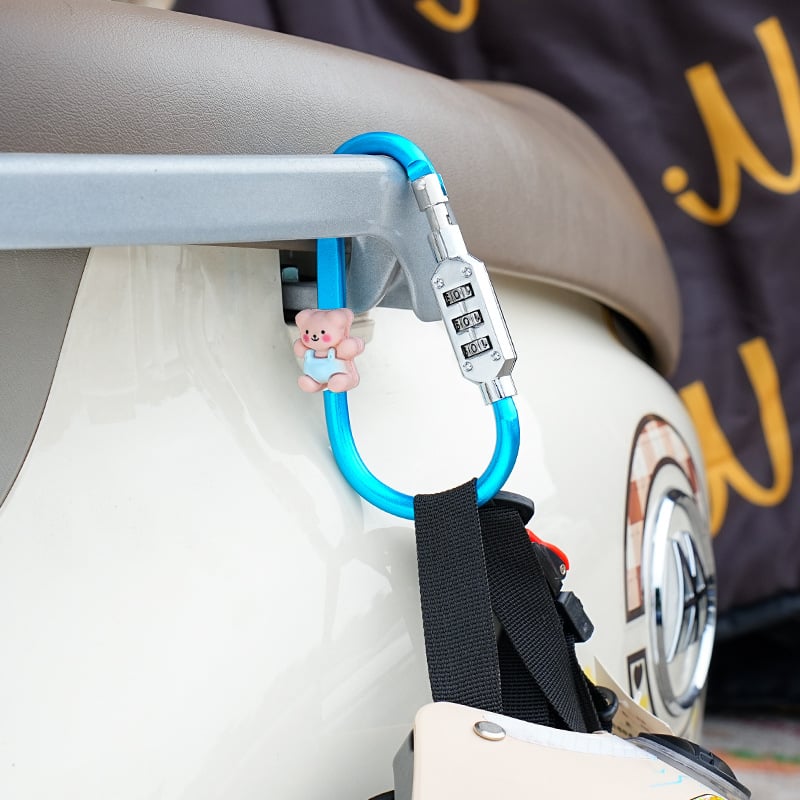 Замок за каска за електрически велосипеди и мотори - анти-крадба, фиксираща закачалка (Brand: Kepu; Style: Modern simplicity)