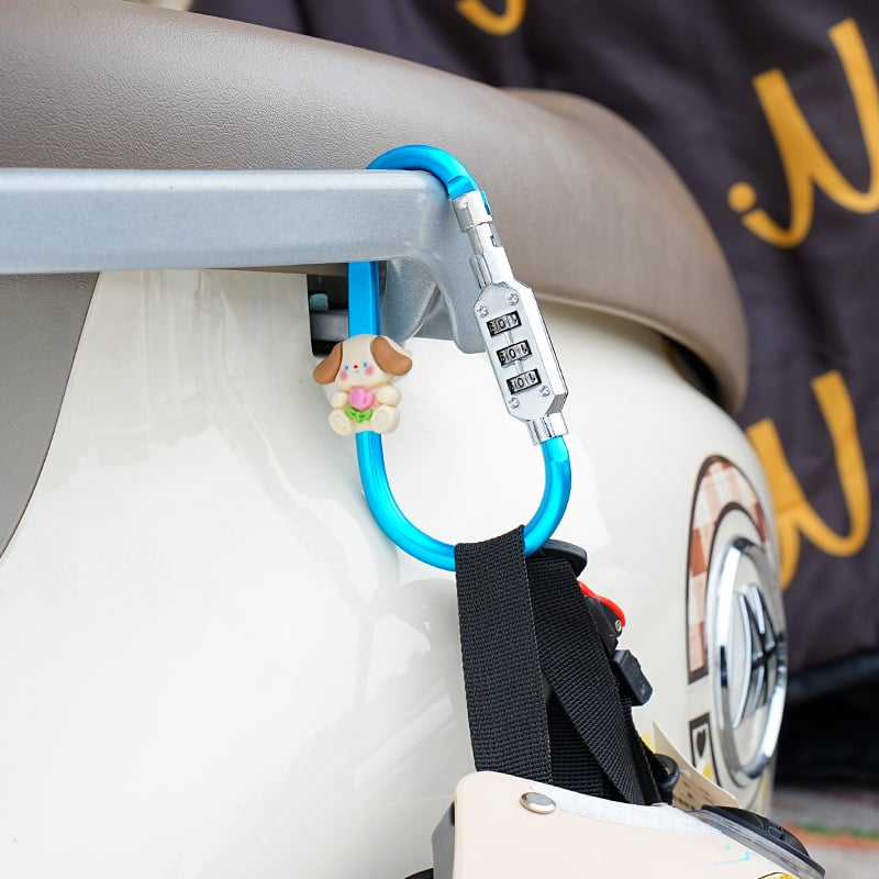 Замок за каска за електрически велосипеди и мотори - анти-крадба, фиксираща закачалка (Brand: Kepu; Style: Modern simplicity)