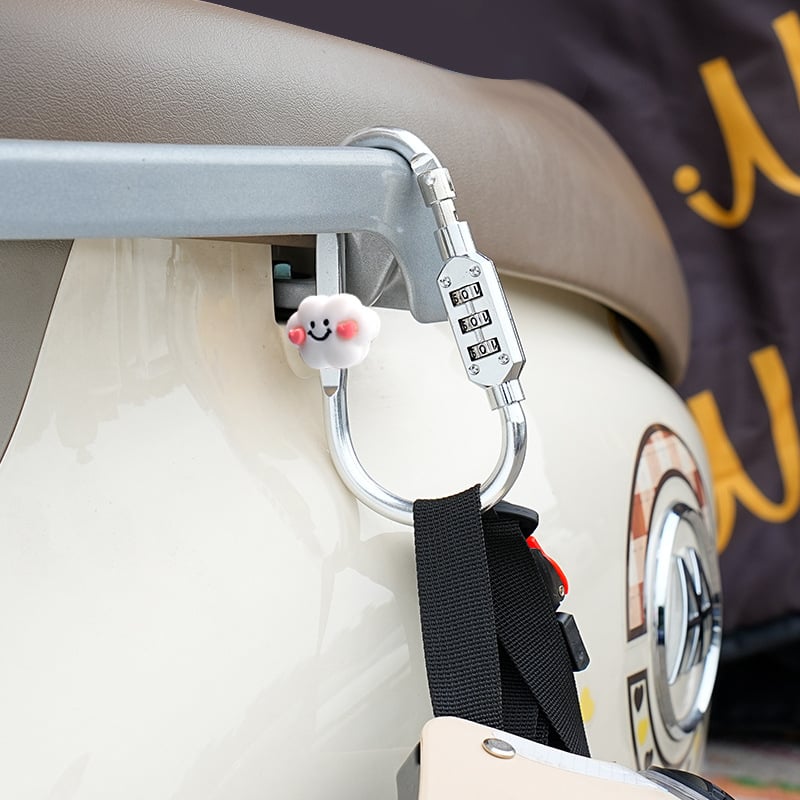 Замок за каска за електрически велосипеди и мотори - анти-крадба, фиксираща закачалка (Brand: Kepu; Style: Modern simplicity)