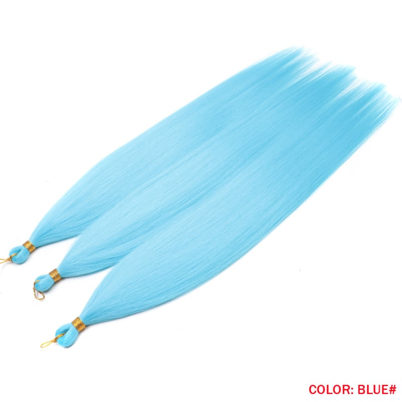 Perucă Rebecca Exotic, păr drept, fibră rezistentă la temperatură, set 3 bucăți, modă