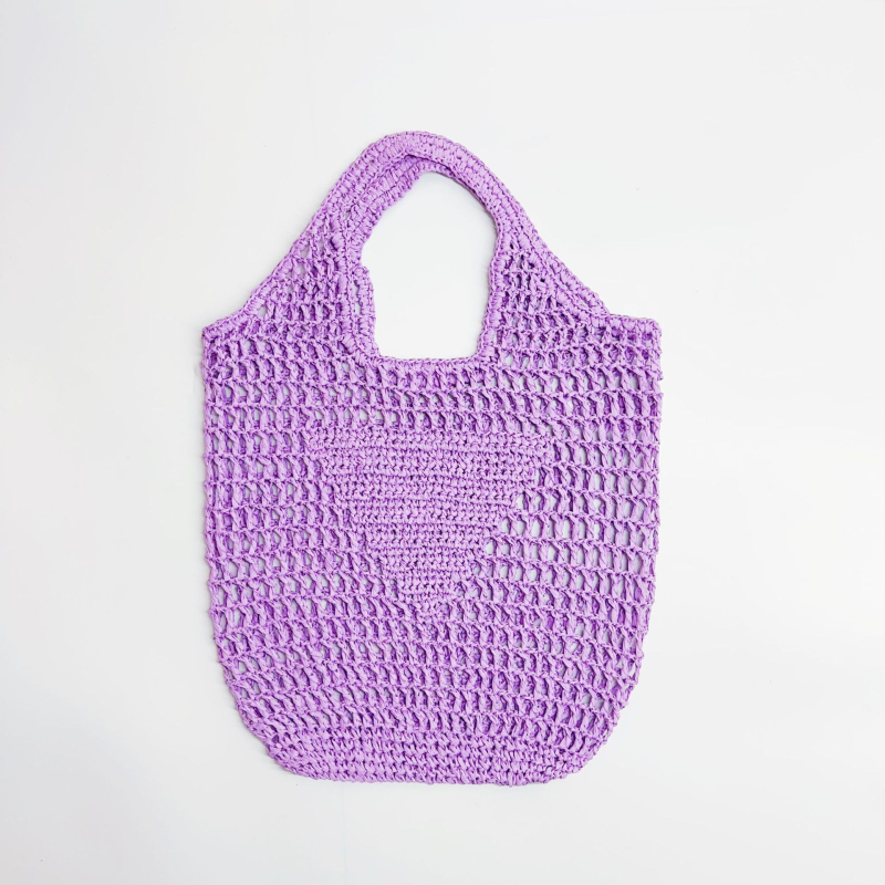 Geantă tote din hârtie, stil urban simplu, formă vertical pătrată, buzunar deschis, fără căptușeală