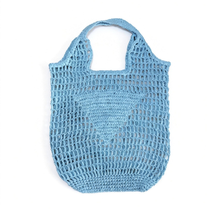 Geantă tote din hârtie, stil urban simplu, formă vertical pătrată, buzunar deschis, fără căptușeală