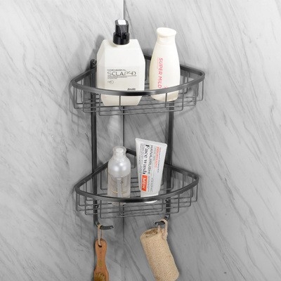 Fali törölközőtartó, 304 rozsdamentes acél, elektroplatált felület, Mu Ku, egyszerű stílus