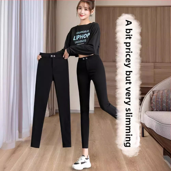 Γυναικείοι κολάν με ψηλή μέση, εφαρμοστό στυλ, μήκος 3/4, μονόχρωμο, 80–90% βισκόζη με <30% σπαντέξ, μεσαίας πυκνότητας, υψηλή ελαστικότητα