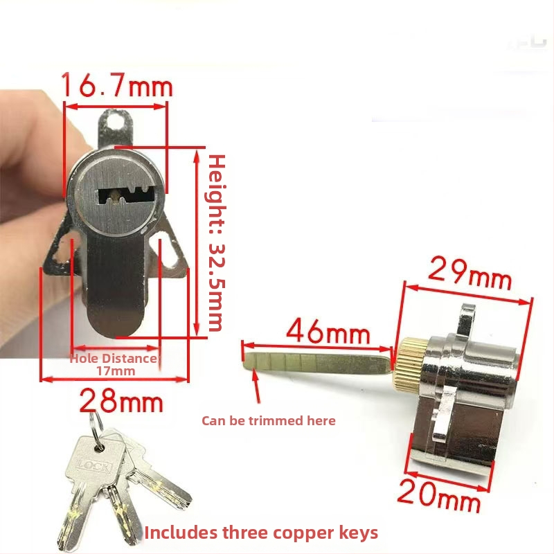 Цилиндър за заключване за интериорни врати, мед/цинк, Ju jia, модерен минималистичен стил