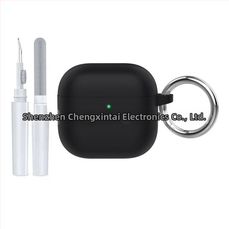 Θήκη σιλικόνης για AirPods 4, καθολική, πλήρης προστασία, χύτευση με έγχυση