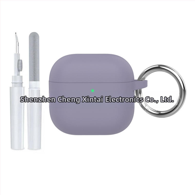 Θήκη σιλικόνης για AirPods 4, καθολική, πλήρης προστασία, χύτευση με έγχυση