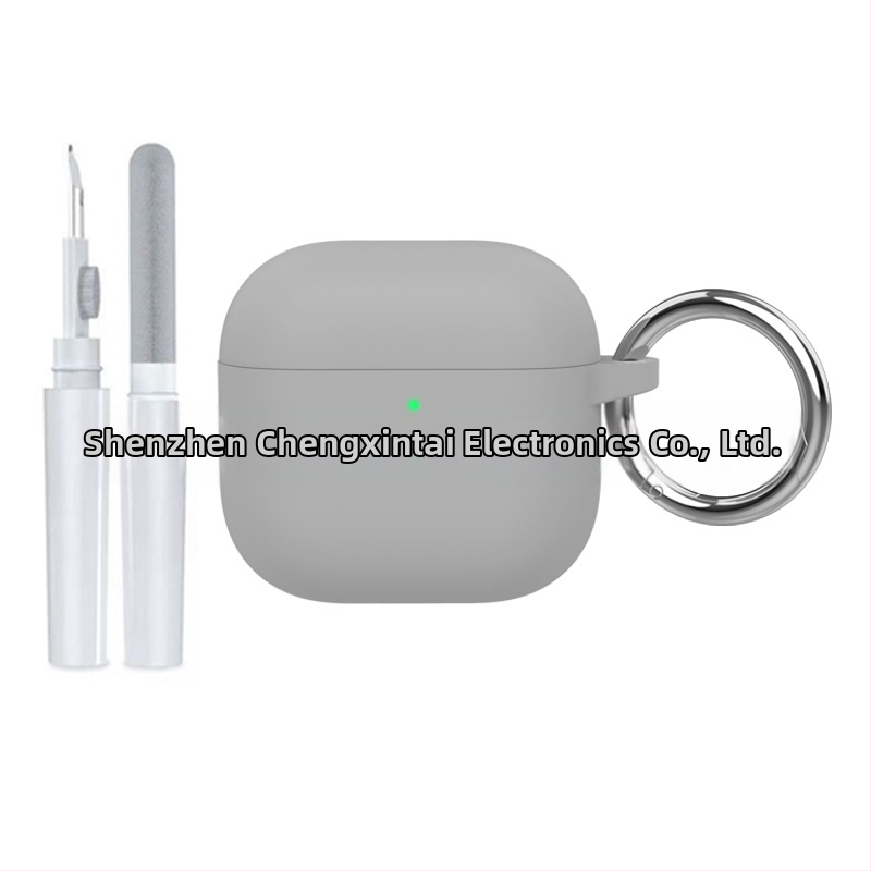 Θήκη σιλικόνης για AirPods 4, καθολική, πλήρης προστασία, χύτευση με έγχυση