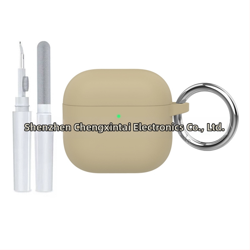 Θήκη σιλικόνης για AirPods 4, καθολική, πλήρης προστασία, χύτευση με έγχυση