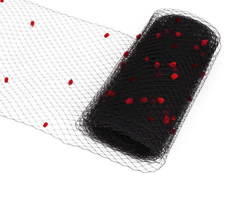 Voal de mireasă din plasă, model romb, stil studio DIY; Material: plasă; Stil: simplu, feminin; Potrivit pentru nuntă, zi de naștere, festival; Ambalare: ambalaj independent; Personalizare disponibilă.