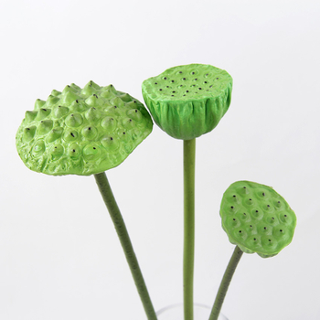 Floare de lotus artificială • PVC moale • imprimare 3D • varietate: lotus • Brand: Lotus Bud • Utilizări: nunți, exterior, recuzită pentru fotografie, decor acasă