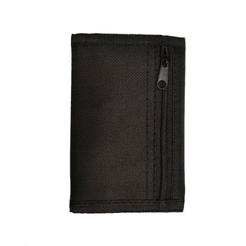 Мъжки портфейл за пътуване с карта — полиестерен Oxford плат, водоустойчив, лек, сгъваем