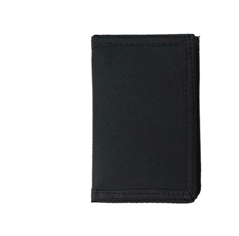 Мъжки портфейл за пътуване с карта — полиестерен Oxford плат, водоустойчив, лек, сгъваем