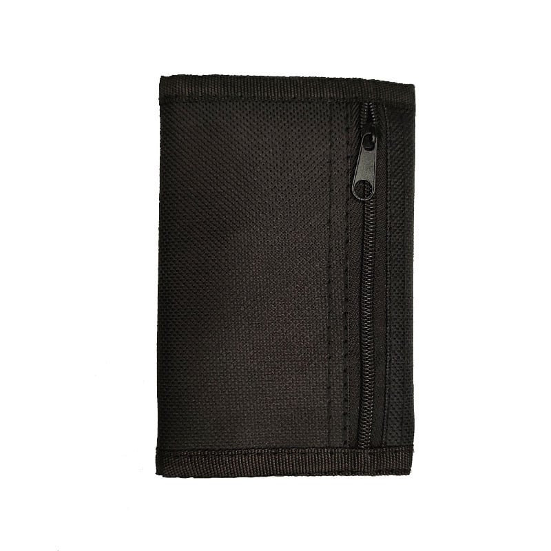 Мъжки портфейл за пътуване с карта — полиестерен Oxford плат, водоустойчив, лек, сгъваем