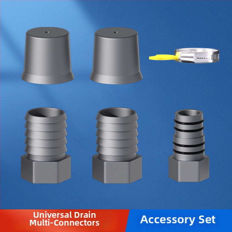 Дренажен тройник за кухня/балкон, ABS, аксесоари, единична бройка, тегло 0,02 кг