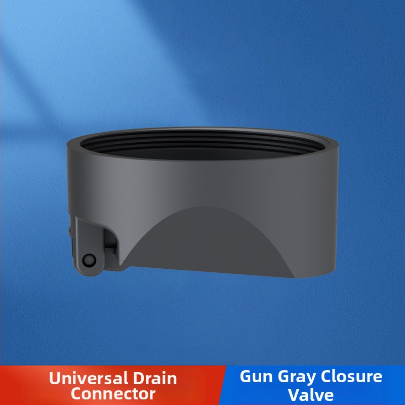 Trostruki odvodni spoj za kuhinju/balkon, ABS, dodaci, jedan komad, neto težina 0,02 kg