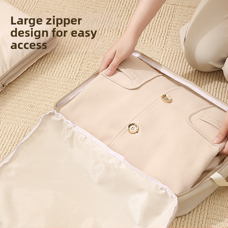 Cestovná taška na uskladnenie oblečenia, prenosný organizér batožiny, rozšíriteľný, vodeodolný, veľká kapacita, sedem dielov v sade