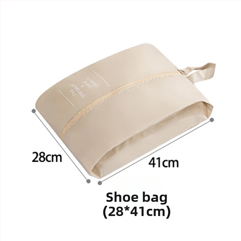 Utazási tárolótáska ruháknak, hordozható utazási szervező, bővíthető, vízálló, nagy kapacitású, hét részes készlet