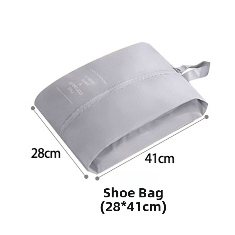 Utazási tárolótáska ruháknak, hordozható utazási szervező, bővíthető, vízálló, nagy kapacitású, hét részes készlet