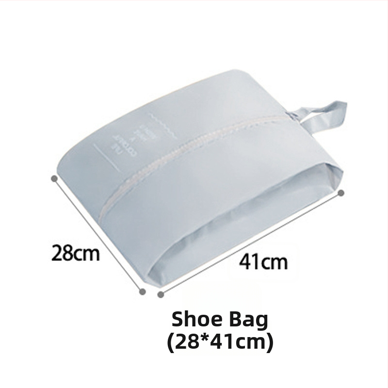 Utazási tárolótáska ruháknak, hordozható utazási szervező, bővíthető, vízálló, nagy kapacitású, hét részes készlet