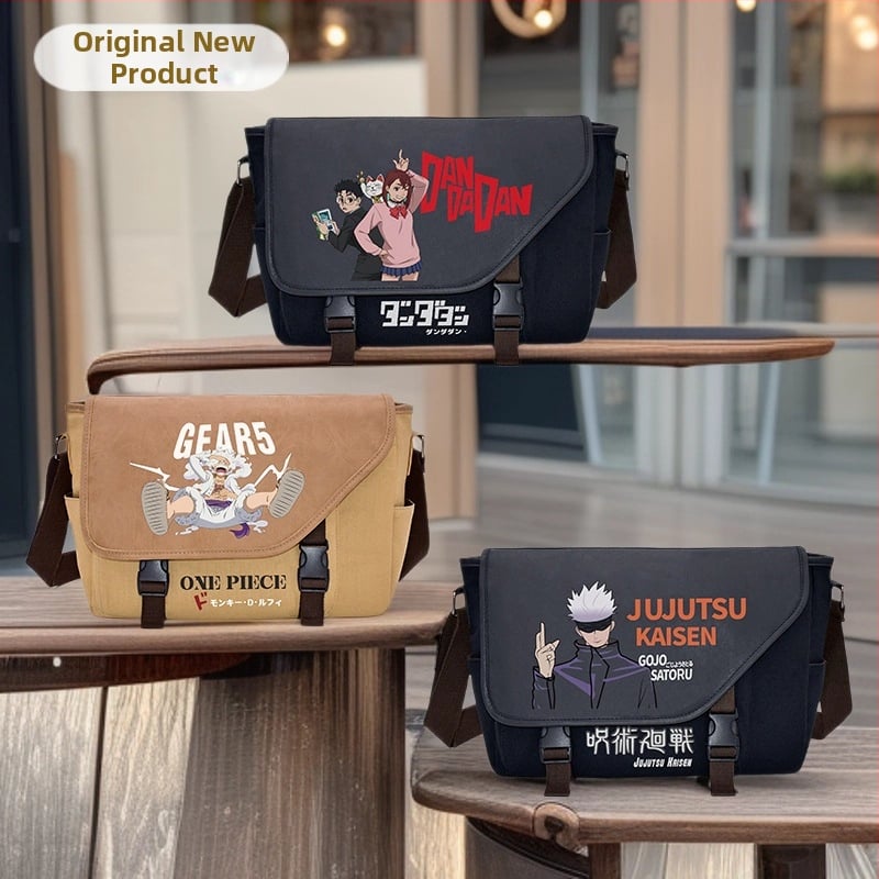Rucsac din pânză cu imprimare anime, compatibil cu laptop de 15 inch, respirabil, rezistent la apă, extensibil, design personalizat din imagine