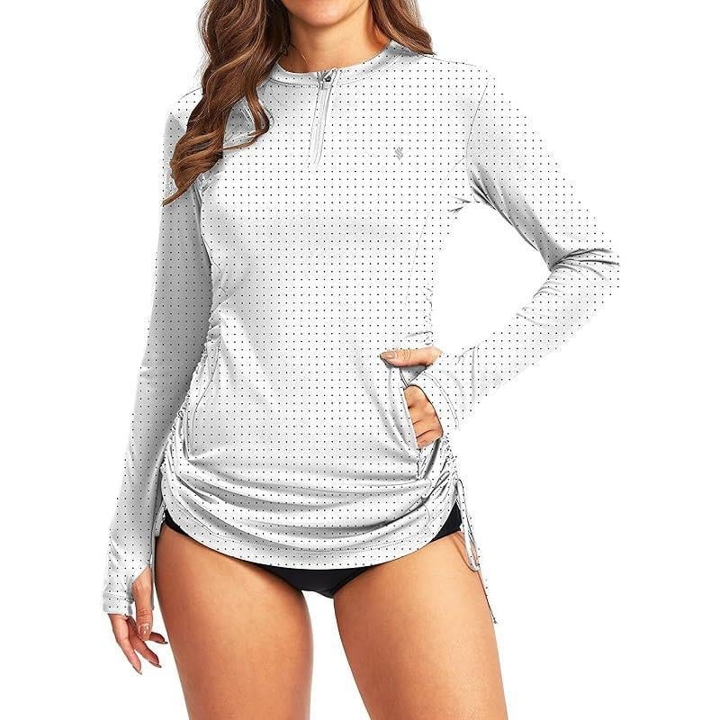 Geacă masculină cu protecție solară, din plasă, cu glugă, croială Slim, din polipropilenă, broderie retro, pentru sport