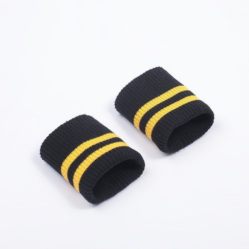 Téli dzseki levehető csíkos pamut gallérral - uniszex, poliészter, 2023 tavasz, egyenként csomagolva