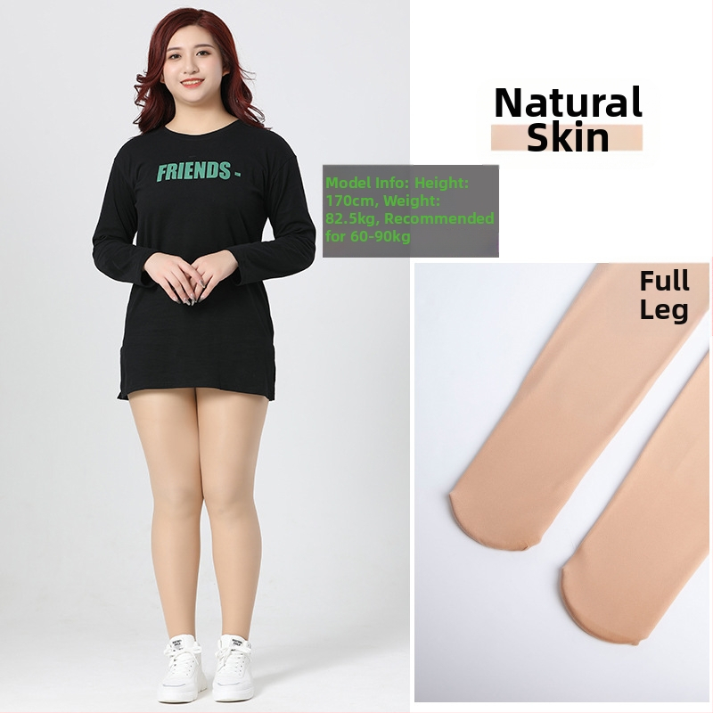 Nylon harisnya, egységes minta, bikini kivágás, vastagított, szexi stílus