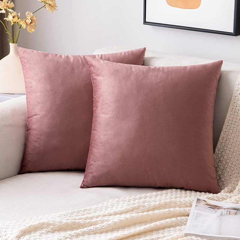 Διασυνοριακά best-seller μονόχρωμα βελούδινα καλύμματα μαξιλαριών, απλά υφασμάτινα καλύμματα καναπέ. Ο πυρήνας δεν περιλαμβάνεται.