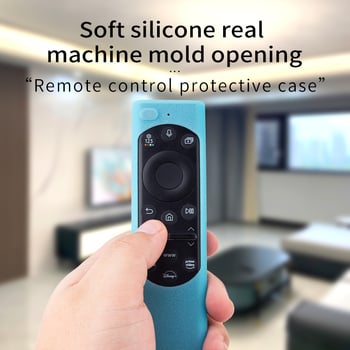 Carcasă de protecție din silicon pentru Samsung BN59-01385A (seria BN59) cu încărcare vocală și telecomandă în condiții de lumină slabă