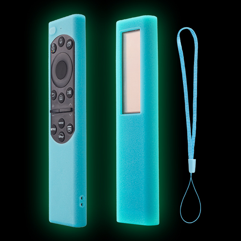 Carcasă de protecție din silicon pentru Samsung BN59-01385A (seria BN59) cu încărcare vocală și telecomandă în condiții de lumină slabă