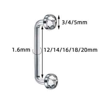 F136 титаниева правоъгълна чешка бормашина вътрешна основа за зъбен имплант двустранен винт за ключица G23 титаниева сплав орнамент за пункция