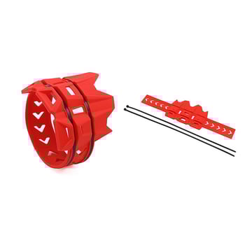 Универсален модифициран термозащитен екран за ауспуха за офроуд мотоциклети, цветен термозащитен екран за ауспуха.