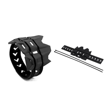 Универсален модифициран термозащитен екран за ауспуха за офроуд мотоциклети, цветен термозащитен екран за ауспуха.