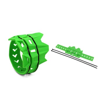 Универсален модифициран термозащитен екран за ауспуха за офроуд мотоциклети, цветен термозащитен екран за ауспуха.